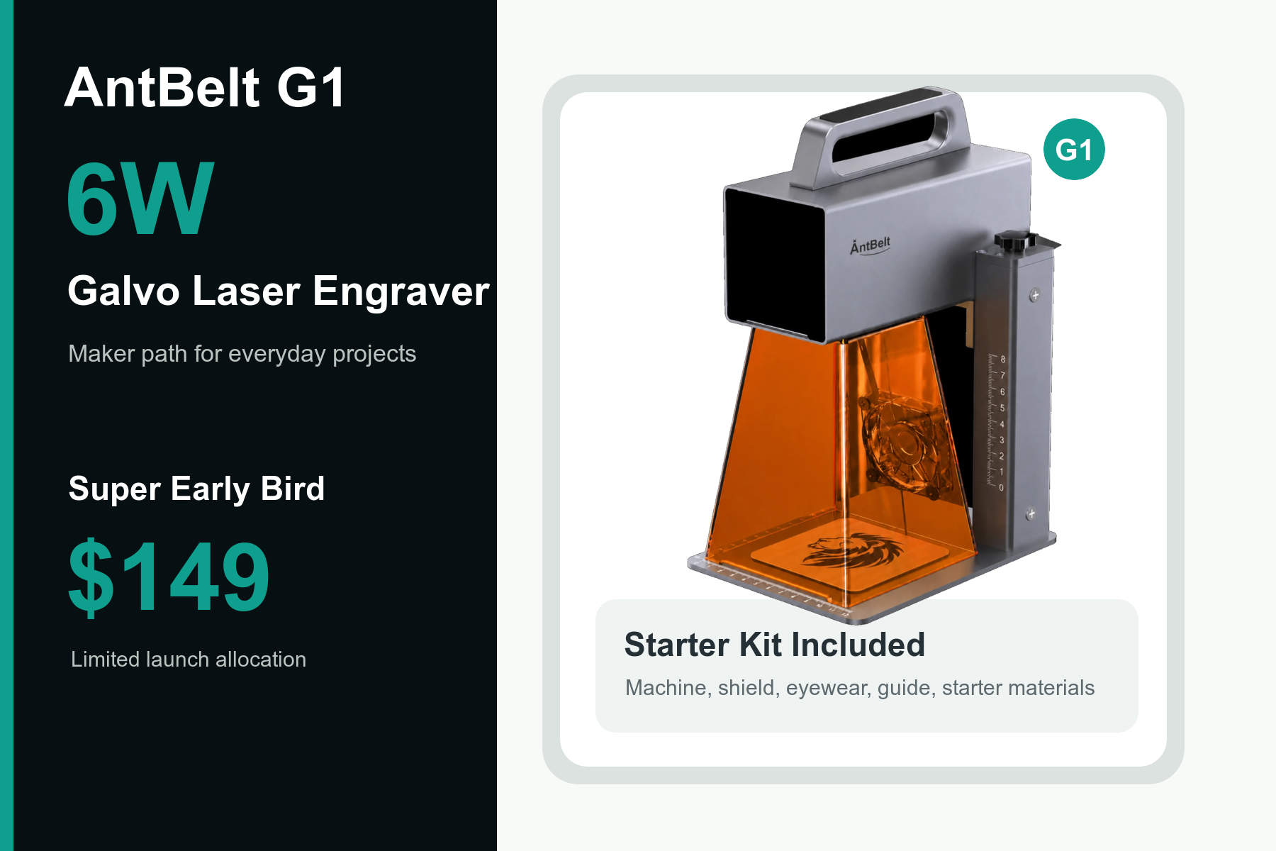 Audience: Kickstarter backers, launch visitors, cautious hardware buyers.